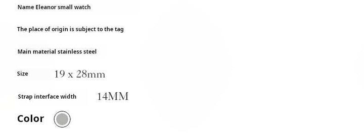 [End-of-Season Privileges] TORY BURCH ELEANOR Small Watch TBW1083