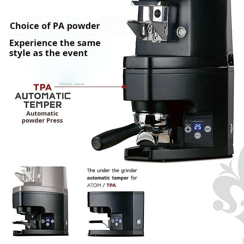 مطحنة قهوة Eureka Atom EX75 بتروس 74mm احترافية.