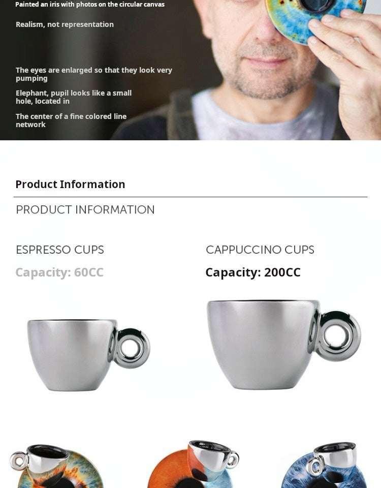 illy Marc Quinn Espresso & Cappuccino Cup.