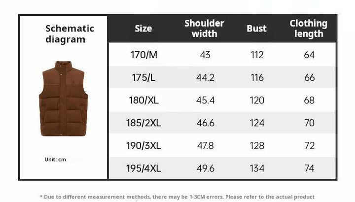 صديري رجالي شتوي مبطن من بولو ووك بلون بني فاخر بتصميم عملي وأنيق يعزل الحرارة بشكل خفيف ومريح