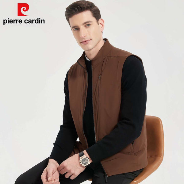 Pierre Cardin سديري رجالي أنيق مع تفاصيل عملية وخفيفة الوزن
