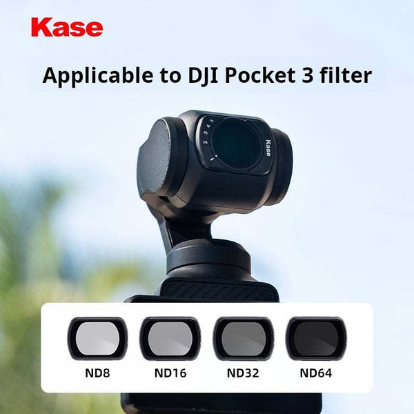 Card color for DJI Osmo Pocket 3 Filter UV Black Soft CPL Polarizer ND Light Filter Anti-Light Pollution Handheld Pocket Gimbal PK3 Action Camera Filter Set