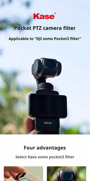 Osmo Pocket 3 Filter: فلتر UV، CPL، ND، مضاد للأضواء، حماية لهواتف PK3.