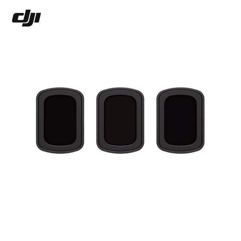 DJI Osmo Pocket 3 Magnetic مجموعة فلاتر اوسمو بوكيت 3 مغناطيسية اصلية ND16/64/256 لملحقات كاميرا دي جيه اي اوسمو بوكيت 3.