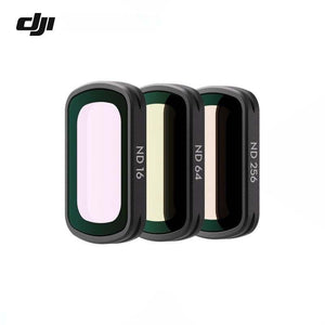 DJI Osmo Pocket 3 Magnetic مجموعة فلاتر اوسمو بوكيت 3 مغناطيسية اصلية ND16/64/256 لملحقات كاميرا دي جيه اي اوسمو بوكيت 3.
