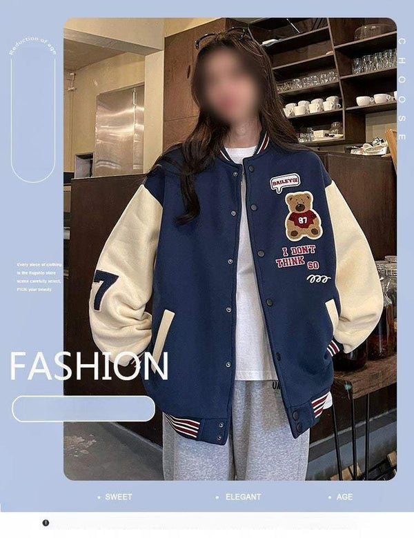 Korean version loose jacket