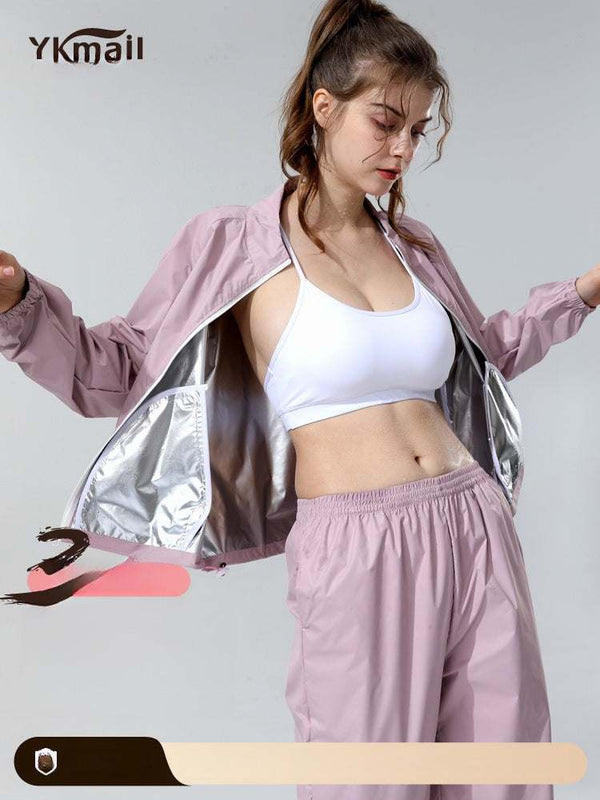 Yigengmei  fat burning fitness sportswear بدلة ساونا