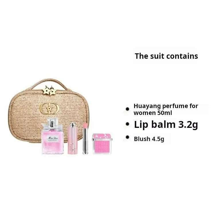 بكج ميس ديور بلومنق بوكيه – عطر ومكياج مع شنطة فاخرة.