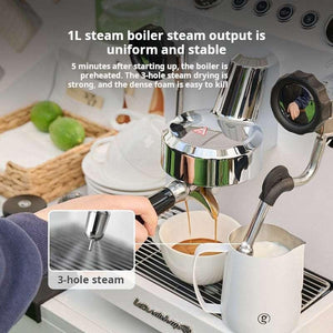 Espresso Machine احترافية 3145B بنظام Automatic Milk beating.