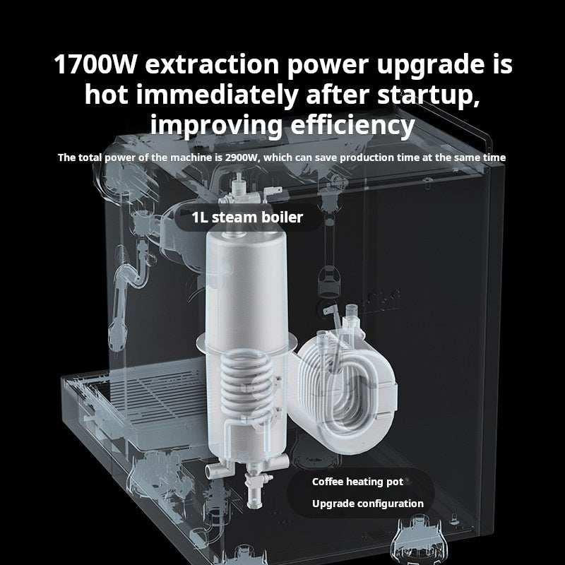 Espresso Machine احترافية 3145B بنظام Automatic Milk beating.