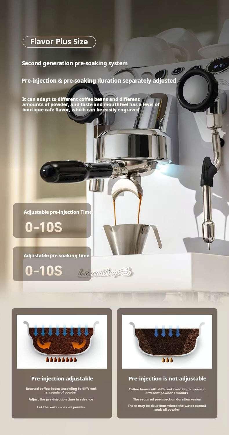 Espresso Machine احترافية 3145B بنظام Automatic Milk beating.