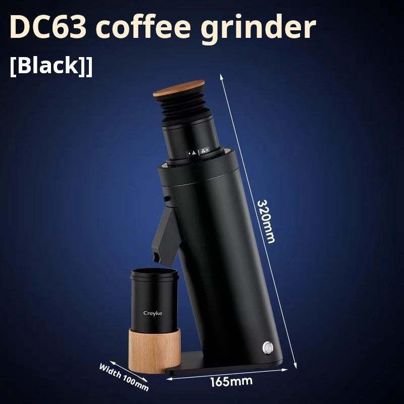 مطحنة قهوة Creyke DC63 احترافية مع تروس تيتانيوم - أسود
مطحنة قهوة Creyke DC63 احترافية مع تروس تيتانيوم - فضي.