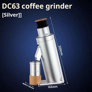 مطحنة قهوة Creyke DC63 احترافية مع تروس تيتانيوم - أسود
مطحنة قهوة Creyke DC63 احترافية مع تروس تيتانيوم - فضي.