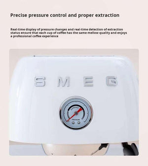 ماكينة Espresso من Smeg موديل ECF03 بخاصية Cold Extraction.