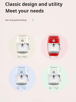 ماكينة Espresso من Smeg موديل ECF03 بخاصية Cold Extraction.