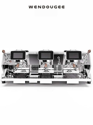 ماكينة Espresso تجارية Wendougee شاشة UI Touch بـ 3 مجموعات.