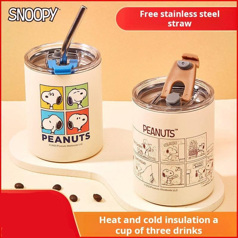 كوب Snoopy Tumbler الحراري – رفيقك المرح في كل مكان 🐾✨.