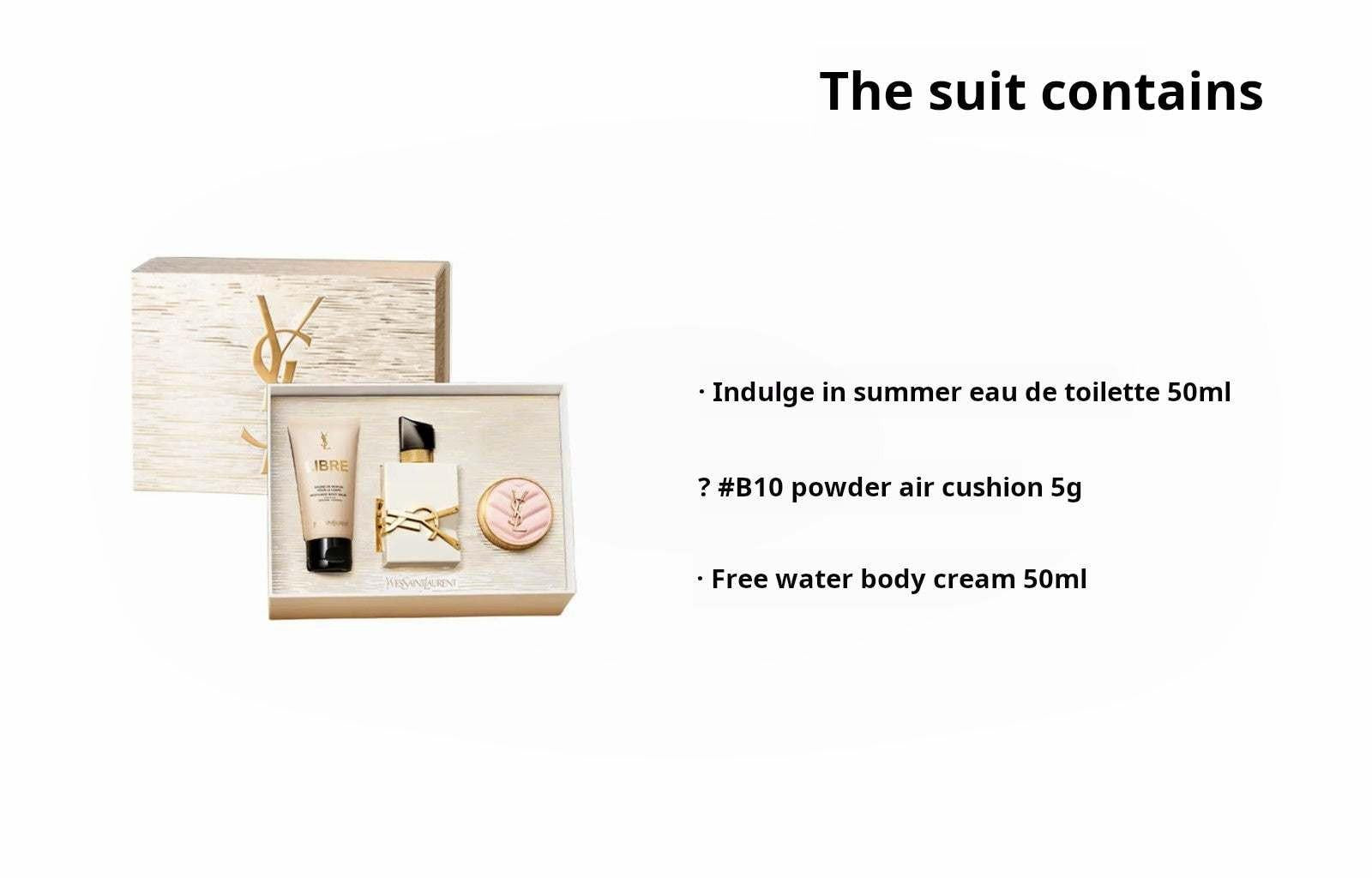 YSL Saint Laurent Summer Delight Fragrance Set - Limited Edition.