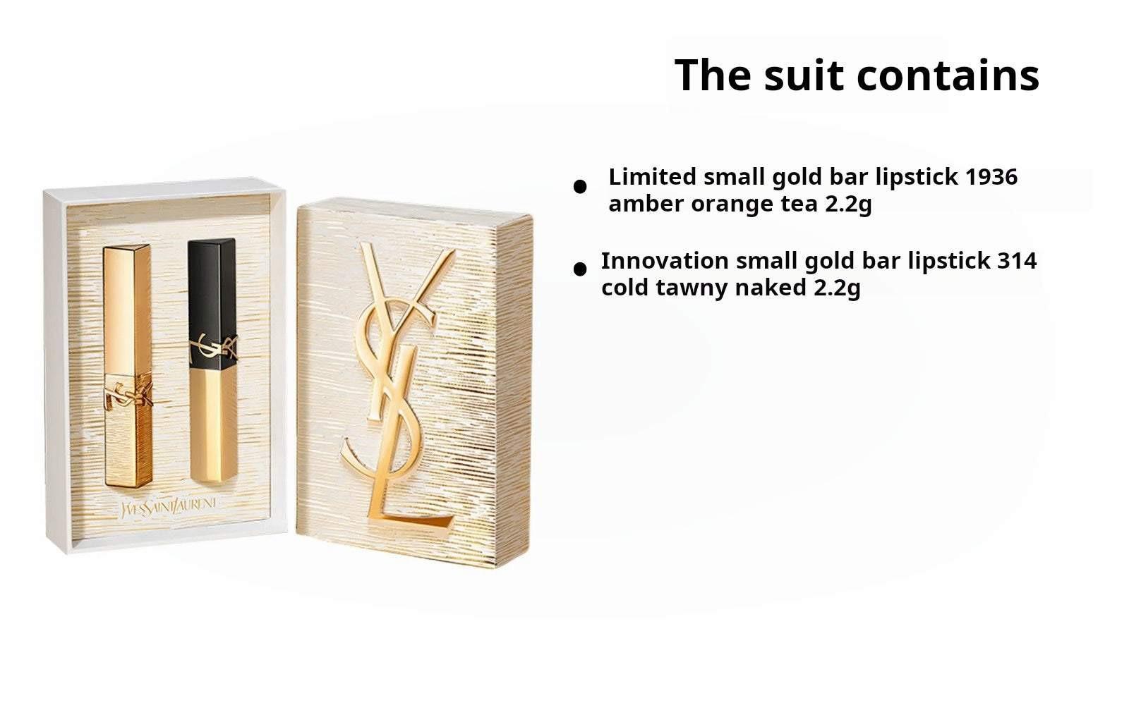 YSL Saint Laurent Limited Edition Gold.