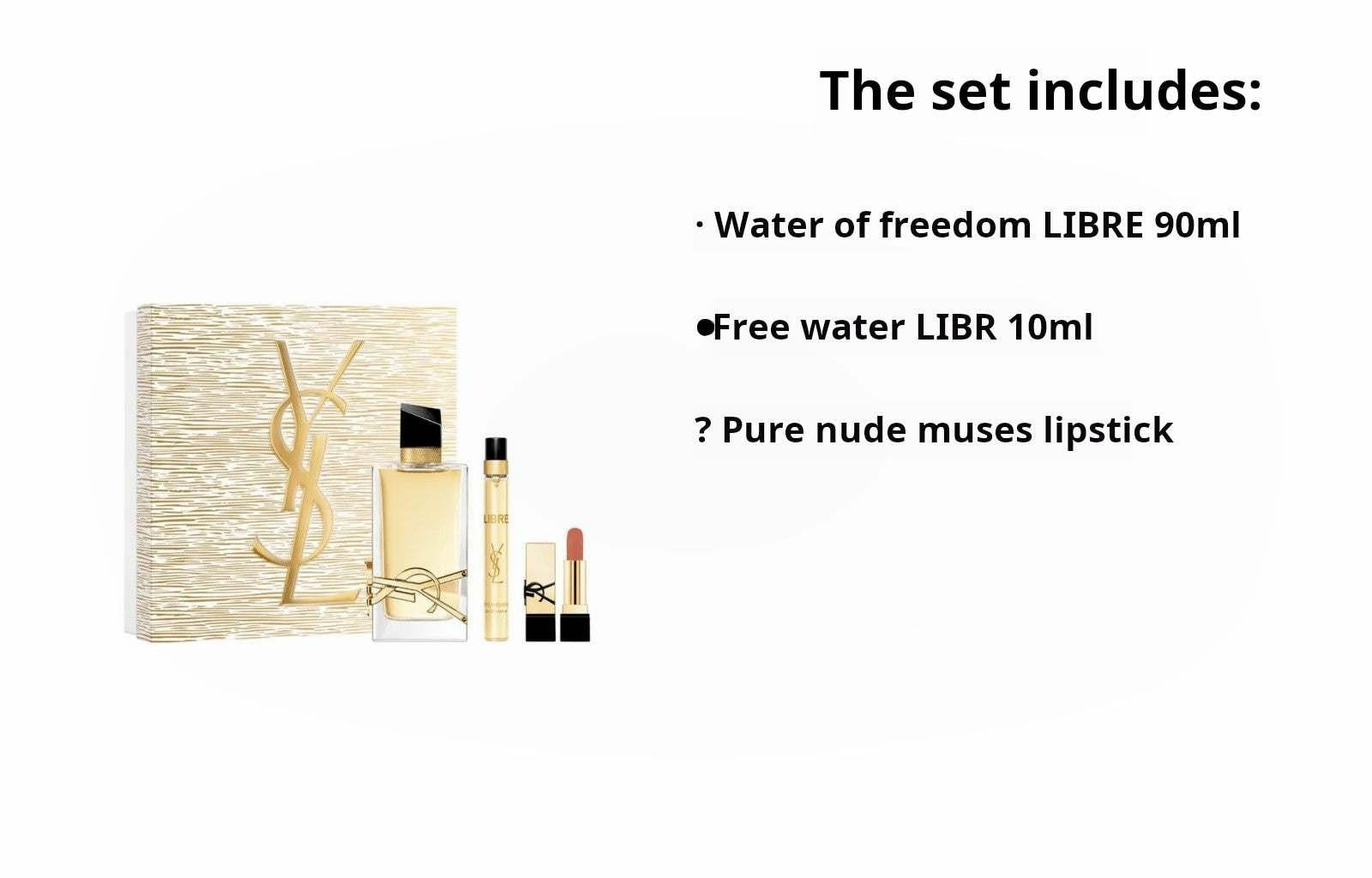 YSL Eau de Parfum Set.