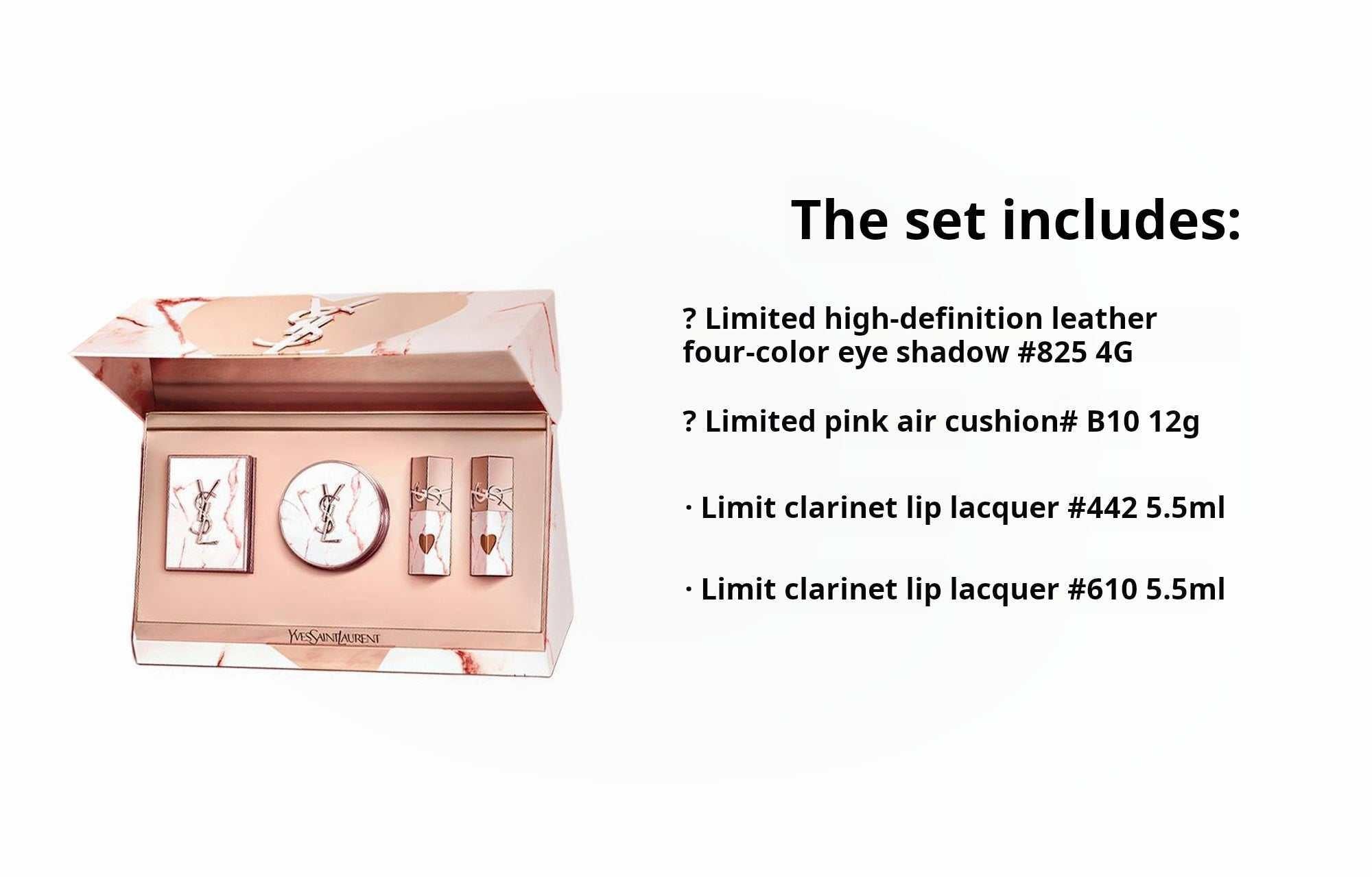 YSL Saint Laurent  Limited Makeup Set.