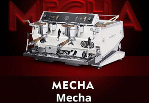 ماكينة قهوة تجارية MECHA احترافية بخاصية التحكم بالضغط.