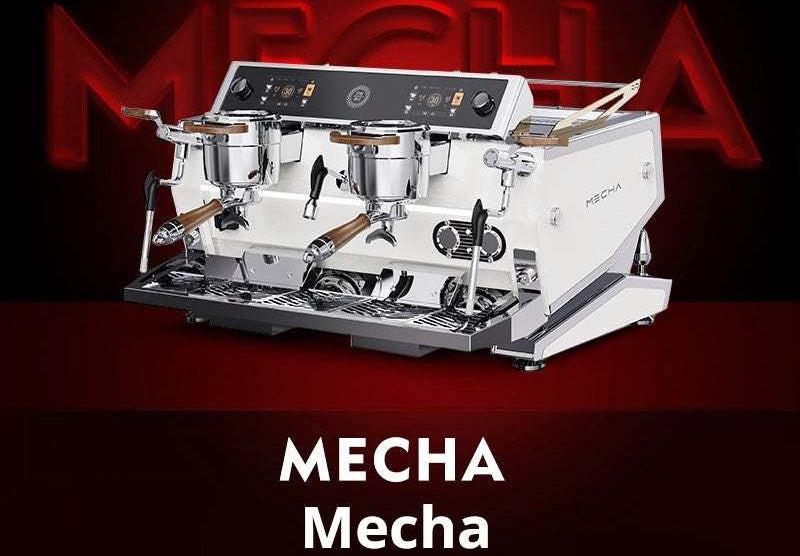 ماكينة قهوة تجارية MECHA احترافية بخاصية التحكم بالضغط.