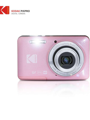 Kodak Pixpro FZ55 | كاميرا ديجيتال 16 ميجابكسل زووم 5x - وردي لؤلؤي.