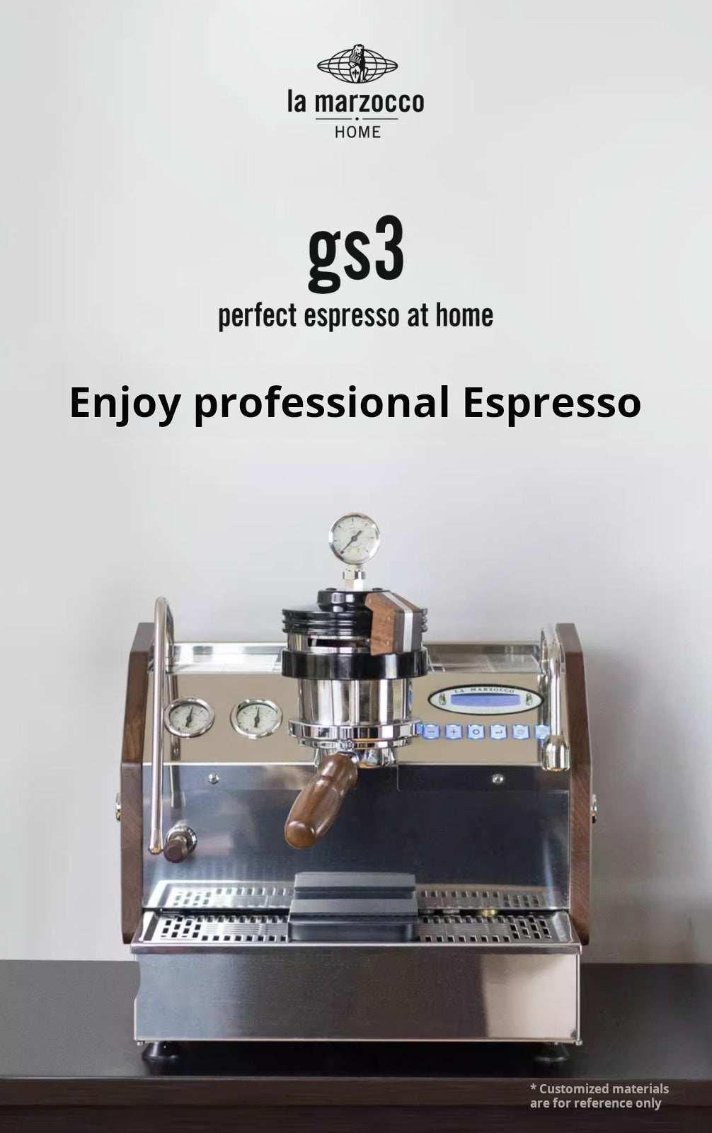 ماكينة Espresso احترافية La Marzocco GS3 بنظام Double Boiler.