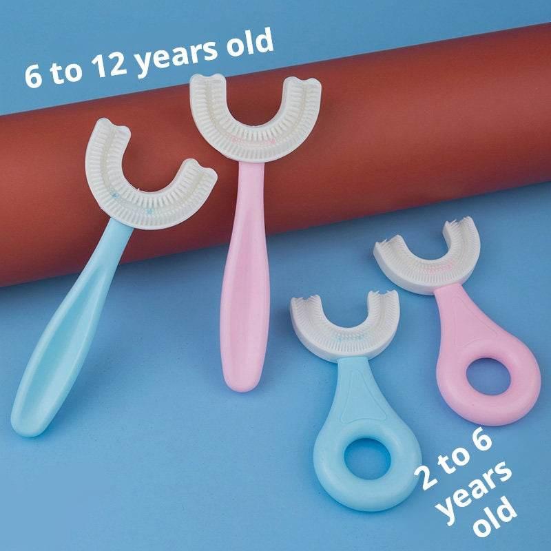 Toothbrush Soft Bristle Kids Baby Shape U.