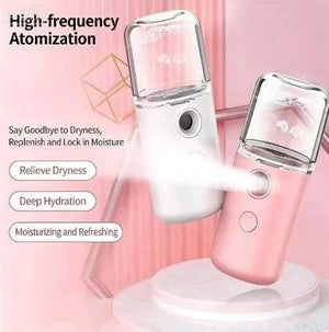 جهاز بخاخ وجه Nano Mist محمول لترطيب البشرة Skin Care.