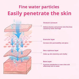 جهاز بخاخ وجه Nano Mist محمول لترطيب البشرة Skin Care.