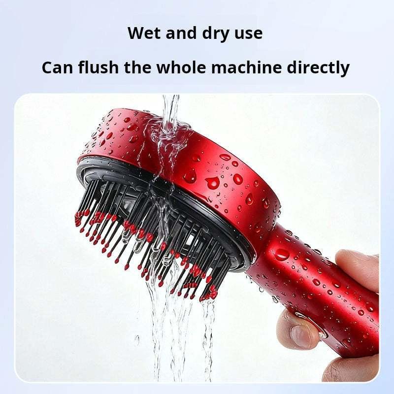 مشط Massage Comb كهربائي لتدليك فروة الرأس وتوزيع الزيوت.