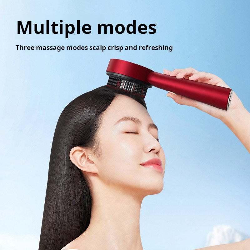 مشط Massage Comb كهربائي لتدليك فروة الرأس وتوزيع الزيوت.