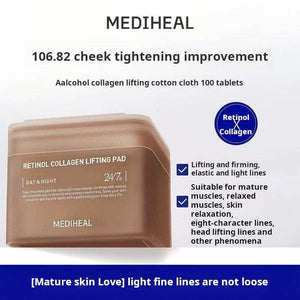 ضمادات MEDIHEAL Toner Pad الكورية لتفتيح ونضارة البشرة.