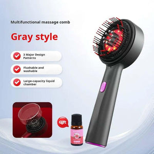 مشط Massage Comb كهربائي لتدليك فروة الرأس وتوزيع الزيوت.