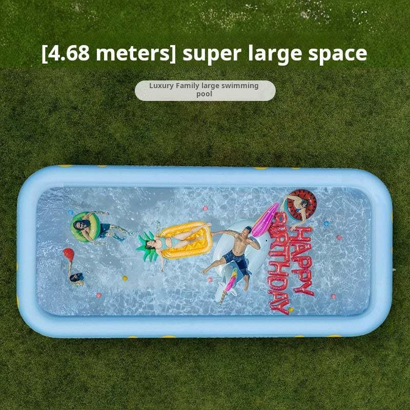 مسبح Swimming Pool عائلي كبير قابل للنفخ.