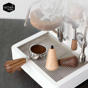 مقبض Portafilter خشب طبيعي M10 لمكائن Espresso.