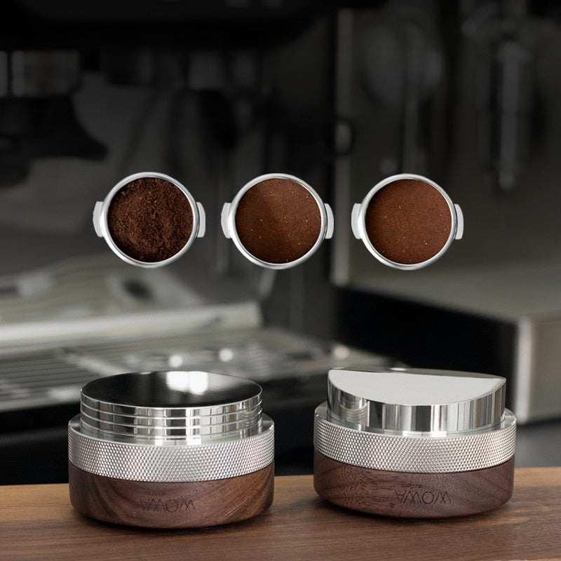 موزع قهوة Coffee Distributor احترافي WOWA خشب 58.5mm.