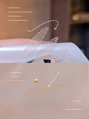 Change the shape of your eyes with your bare hands in 3 seconds! Drop-shaped lace double eyelid patches are sticky when exposed to water, invisible swollen eye bubbles, and prevent sagging