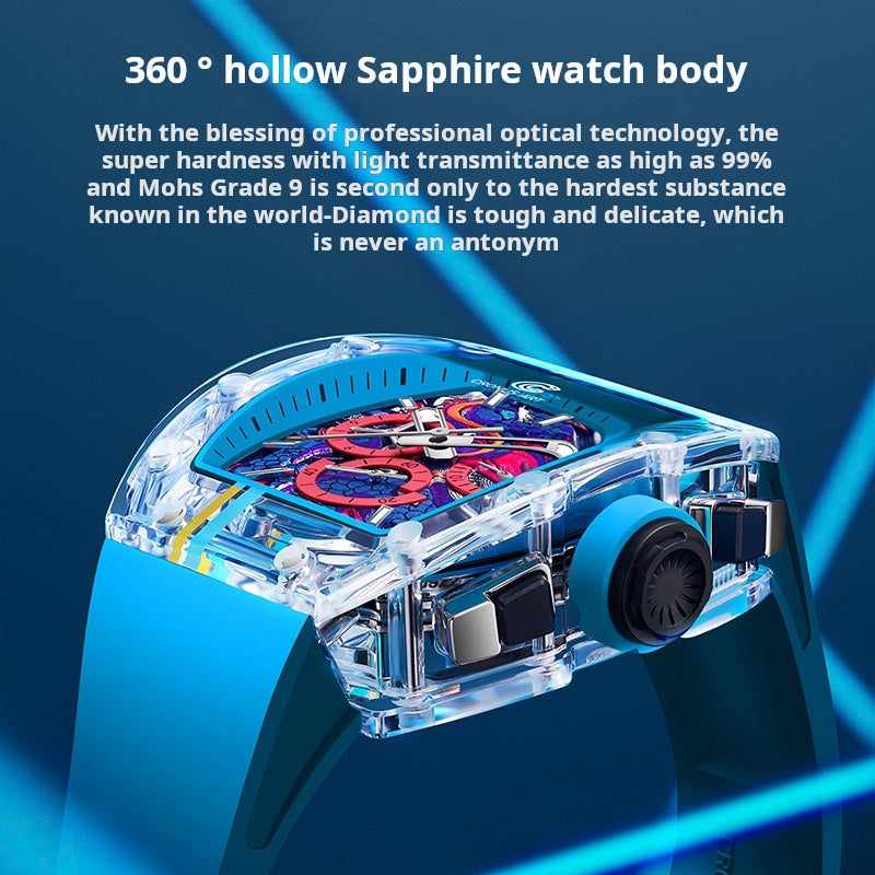 CRONUSART Sapphire Kiss Men's Men's Mechanical Watch Fully Automatic Skeleton Watch