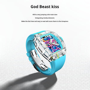 CRONUSART Sapphire Kiss Men's Men's Mechanical Watch Fully Automatic Skeleton Watch