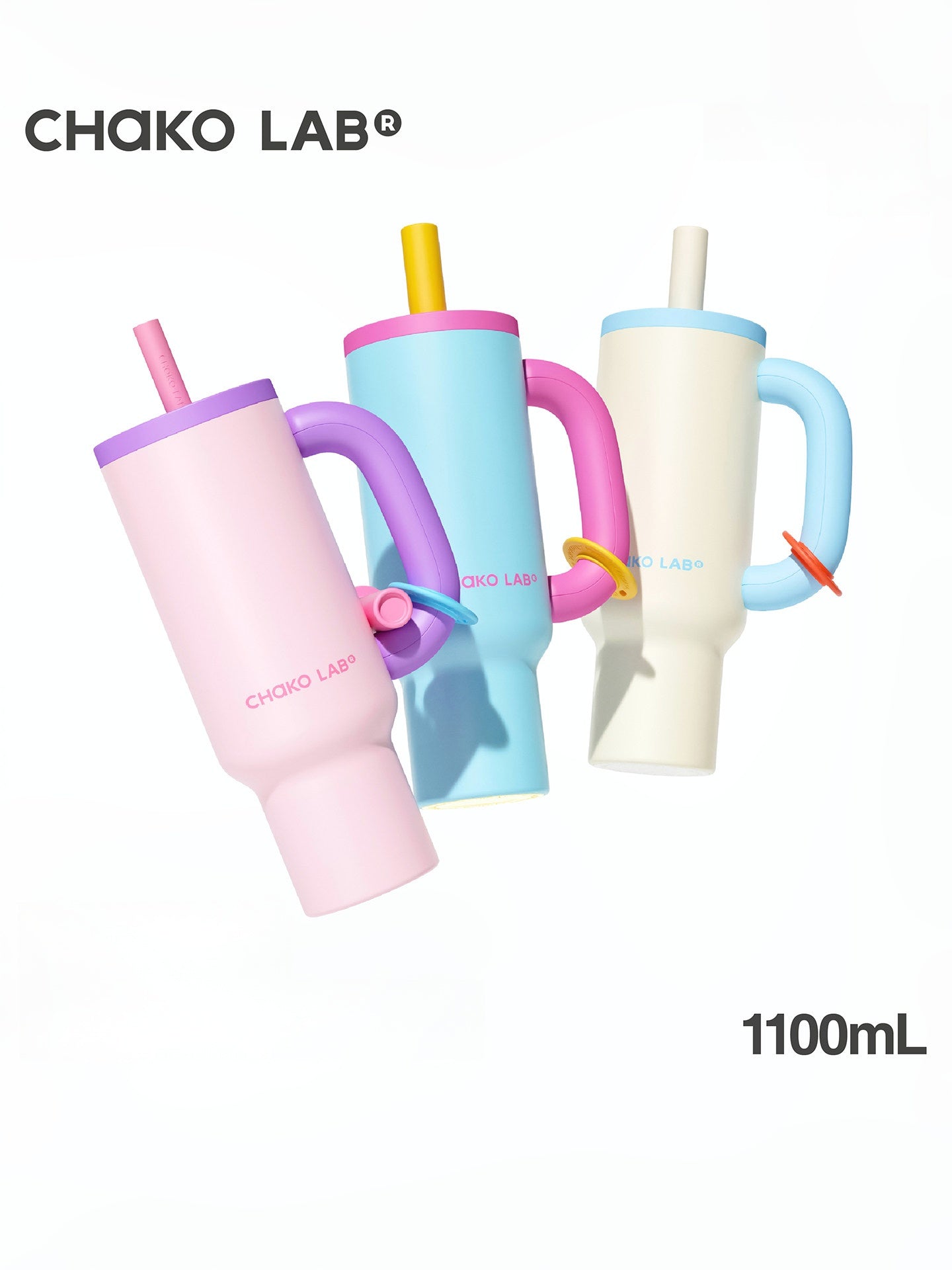 كوب قهوة حافظ للحرارة 1100ml من Stainless Steel بتصميم عصري
