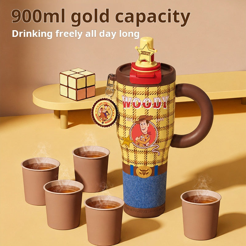 GERM Toy Story Xiaoice Giant Thermos Cup, Girls' High-Appearance Water Cup, Birthday Gift