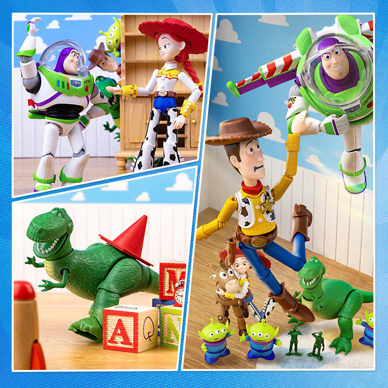 مجسمات تركيب Toy Story قابلة للحركة أصلي 100%