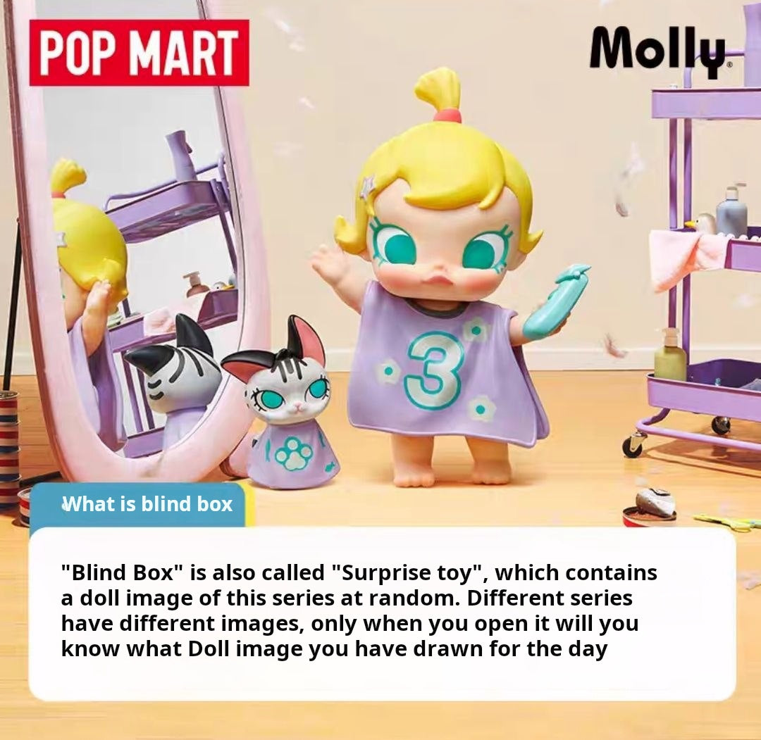 مجسمات Baby Molly & Baby Tabby صندوق عشوائي أصلي 100%