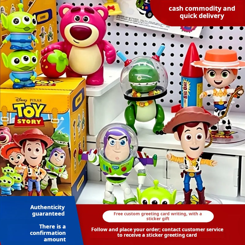 أصلي 100% مجسمات شخصيات Toy Story من ديزني