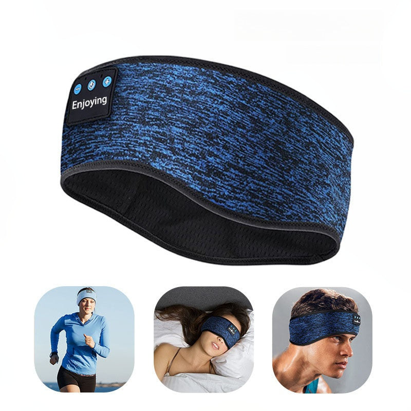 رباط رأس ذكي بسماعات لاسلكية للنوم والرياضة Bluetooth