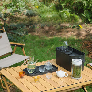 Tea set cup washer lazy automatic one-key teapot cleaning tea table tea washing artifact tea flush cleaning cup washer machine