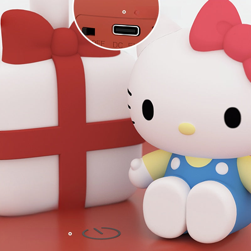 أصلي 100% مصباح مكتبي LED من Hello Kitty قابل للشحن